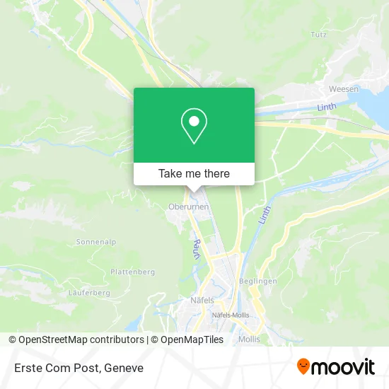 Erste Com Post map