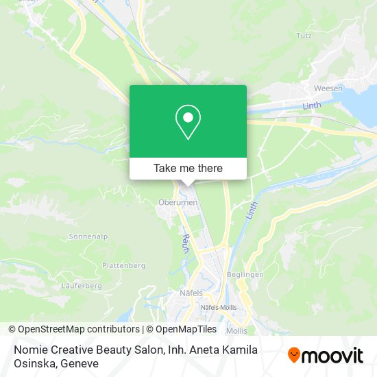 Nomie Creative Beauty Salon, Inh. Aneta Kamila Osinska map