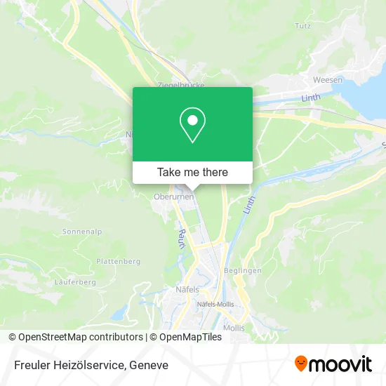 Freuler Heizölservice map