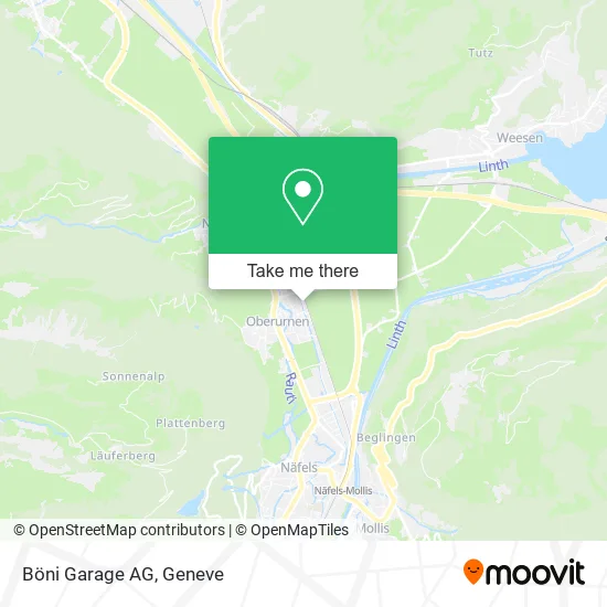Böni Garage AG map
