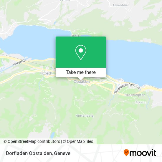 Dorfladen Obstalden map