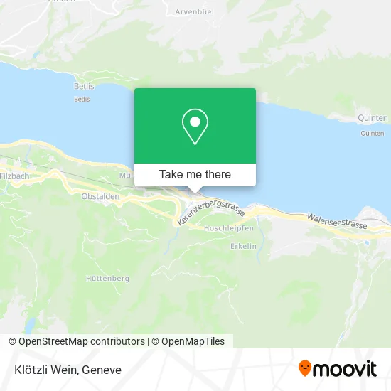 Klötzli Wein map