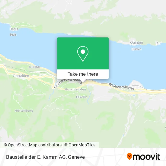 Baustelle der E. Kamm AG map