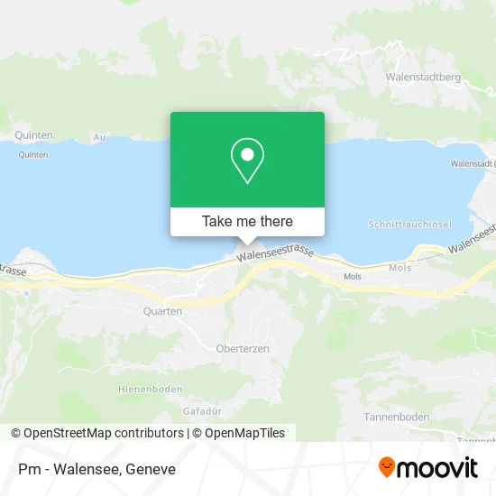Pm - Walensee plan