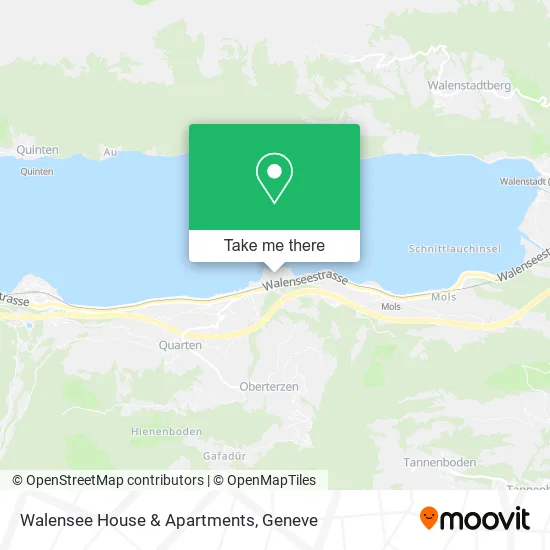 Walensee House & Apartments map