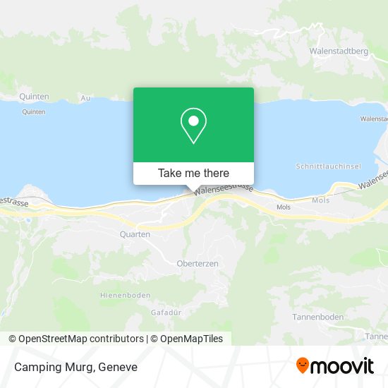 Camping Murg map