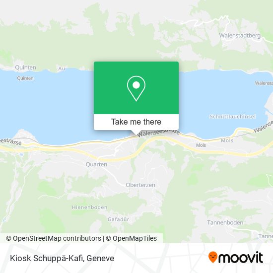 Kiosk Schuppä-Kafi map