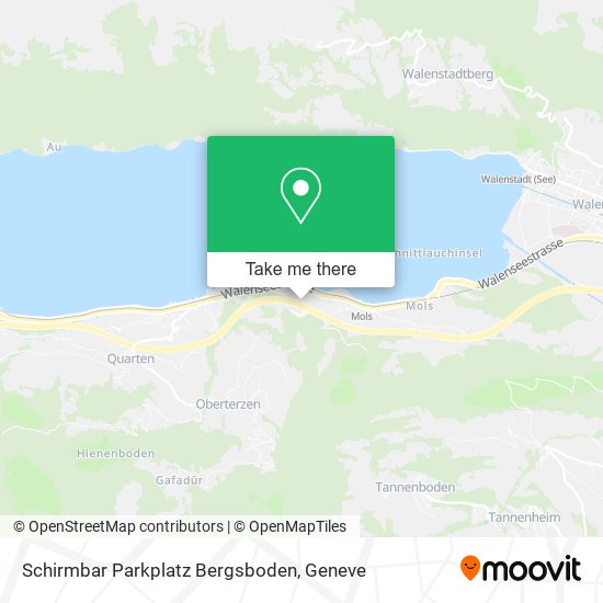 Schirmbar Parkplatz Bergsboden map