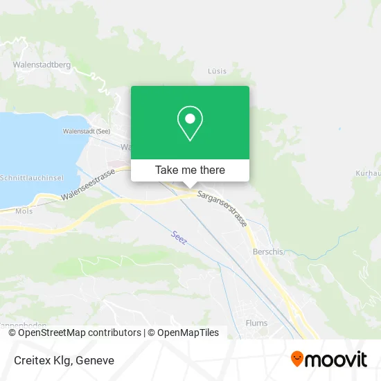 Creitex Klg map