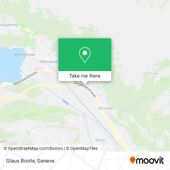 Glaus Boote map