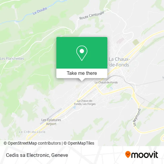 Cedis sa Electronic map