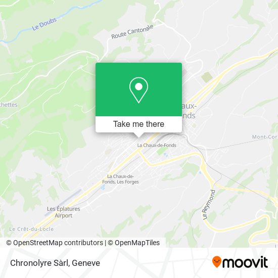 Chronolyre Sàrl map