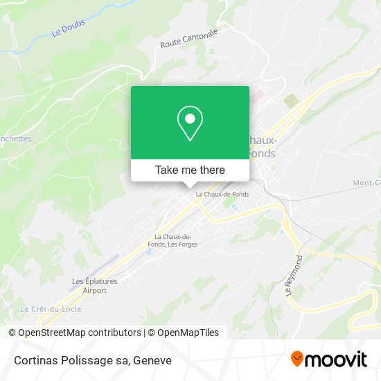 Cortinas Polissage sa map