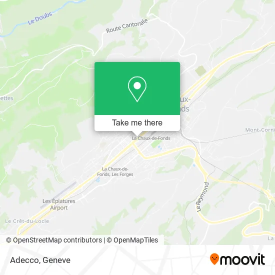 Adecco map