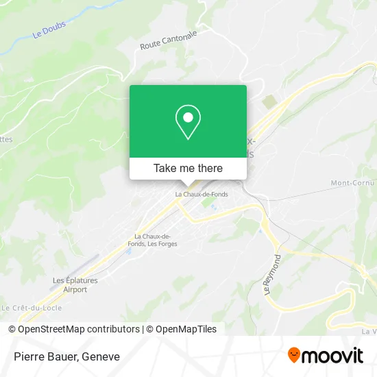 Pierre Bauer map