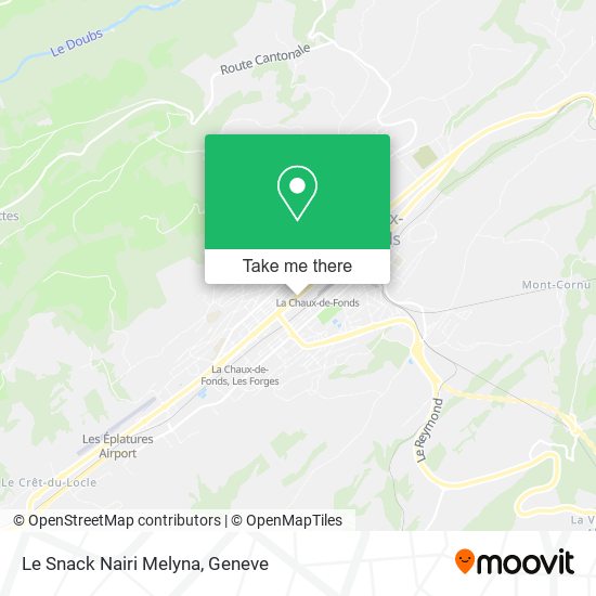 Le Snack Nairi Melyna map