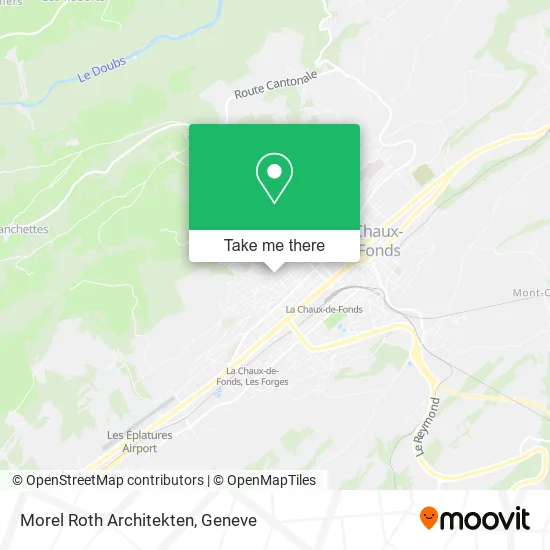 Morel Roth Architekten map