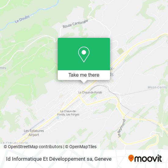 Id Informatique Et Développement sa map