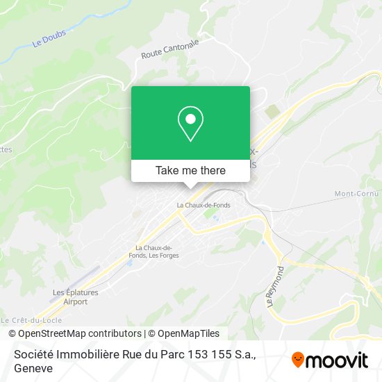Société Immobilière Rue du Parc 153 155 S.a. map