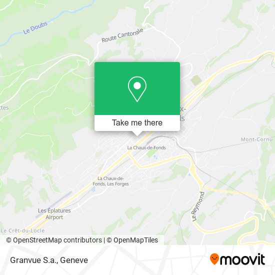 Granvue S.a. map