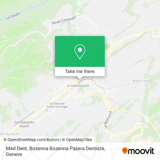 Méd.Dent. Bozenna Bozenna Pazera Dentiste map