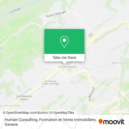Humair Consulting, Formation et Vente Immobilière map