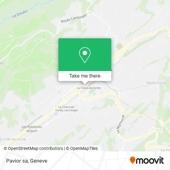 Pavior sa map