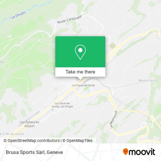 Brusa Sports Sàrl map