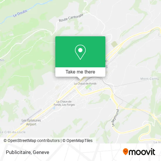 Publicitaire map