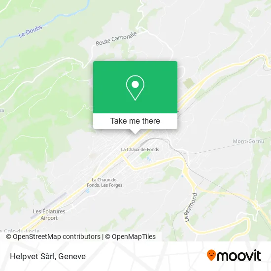 Helpvet Sàrl map