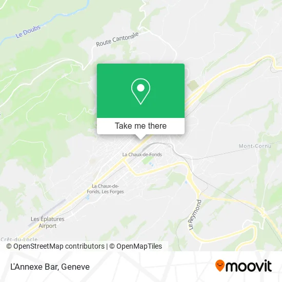 L'Annexe Bar map