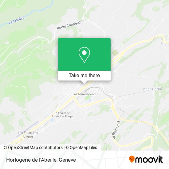 Horlogerie de l'Abeille map