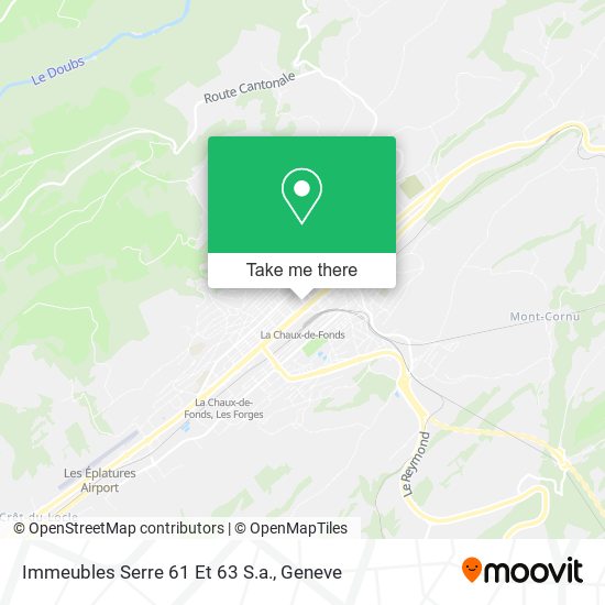 Immeubles Serre 61 Et 63 S.a. map