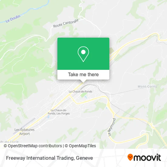Freeway International Trading map