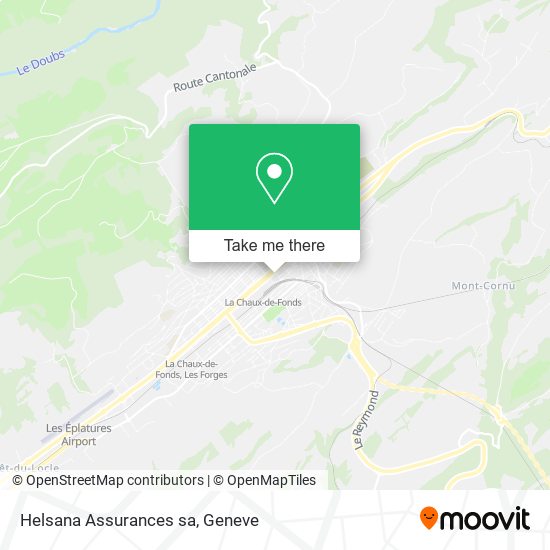 Helsana Assurances sa map