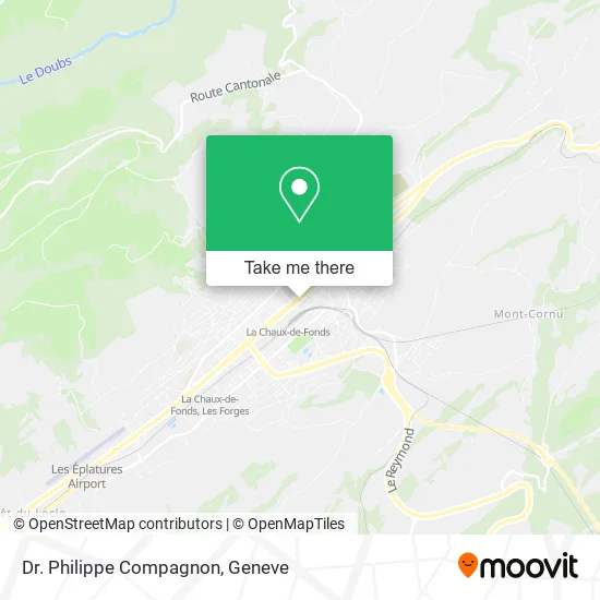Dr. Philippe Compagnon map