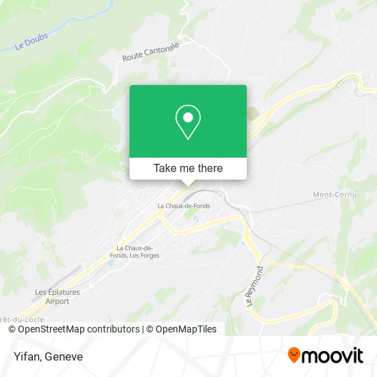 Yifan map