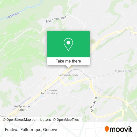 Festival Folklorique map