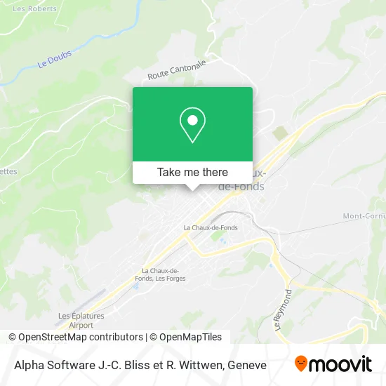 Alpha Software J.-C. Bliss et R. Wittwen map