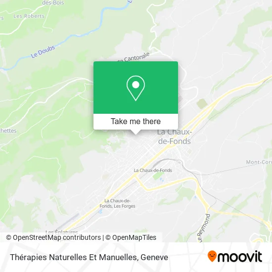 Thérapies Naturelles Et Manuelles map