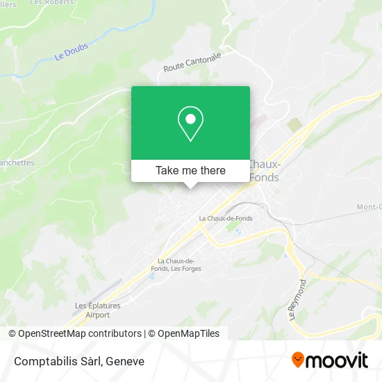 Comptabilis Sàrl map