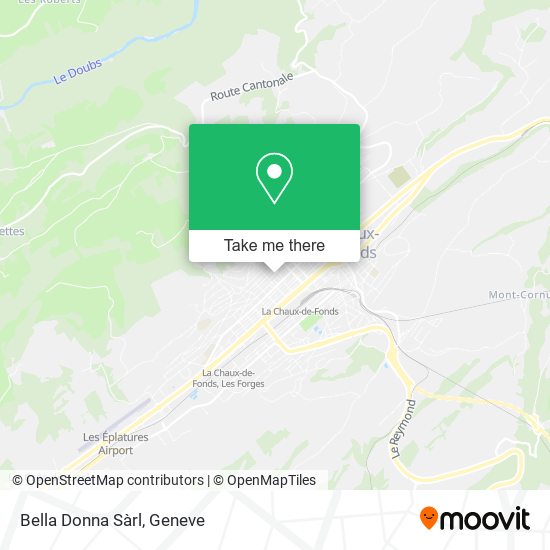 Bella Donna Sàrl map
