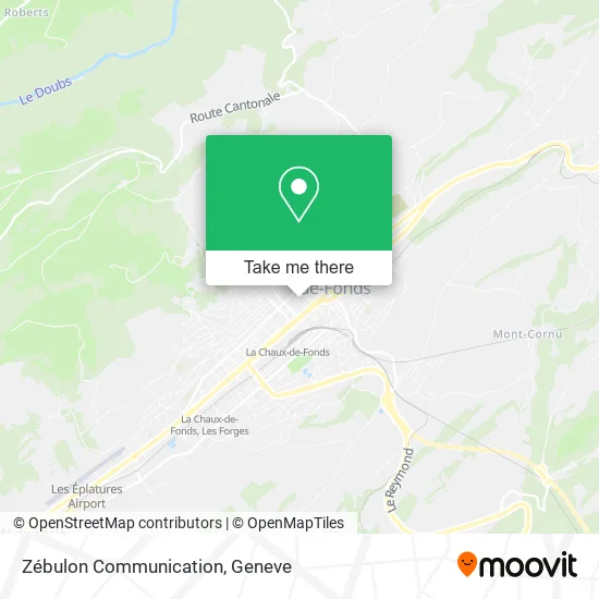 Zébulon Communication map