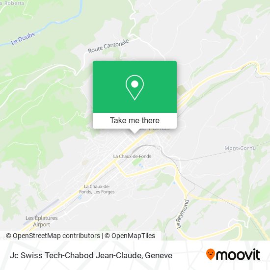 Jc Swiss Tech-Chabod Jean-Claude map