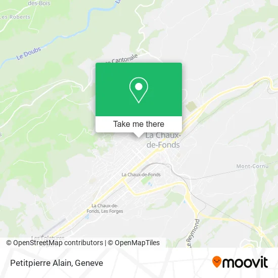 Petitpierre Alain map