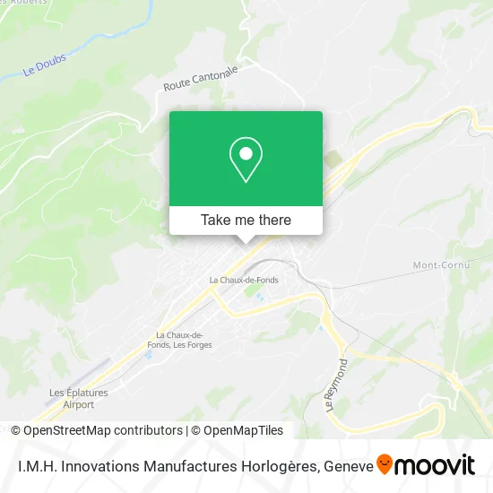 I.M.H. Innovations Manufactures Horlogères map