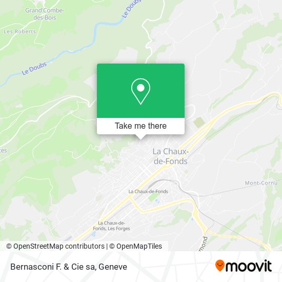 Bernasconi F. & Cie sa map