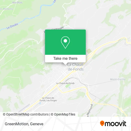 GreenMotion map