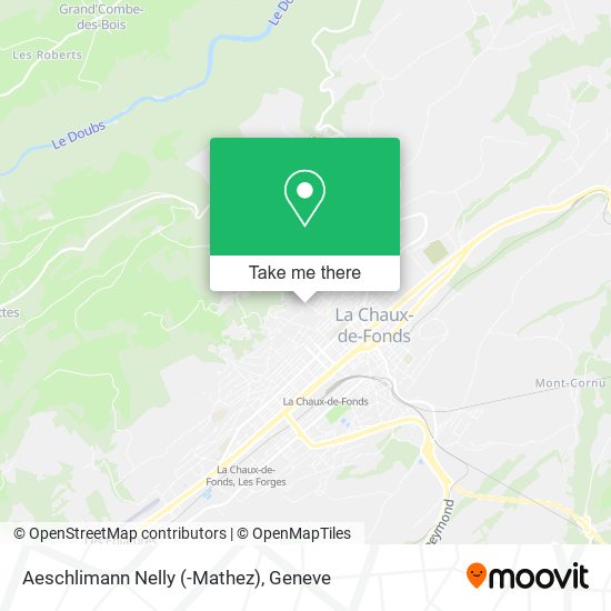 Aeschlimann Nelly (-Mathez) map