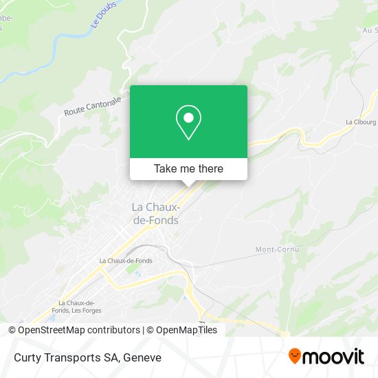 Curty Transports SA map